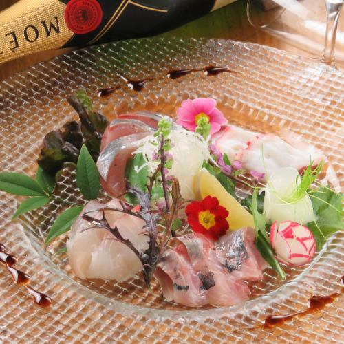 Sashimi Carpaccio from Setouchi