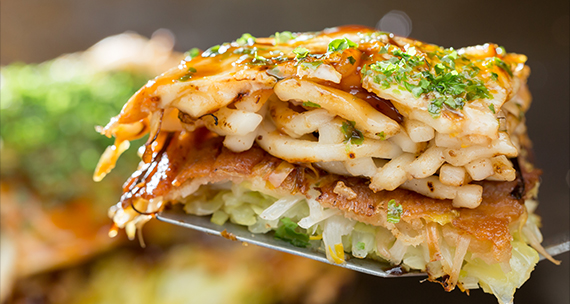 Okonomiyaki Udon