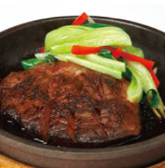 Chinese style beef steak